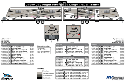 Jayco - Jay Flight - 2016 Jay Flight LgTT-Large Travel Trailer Fiberglass