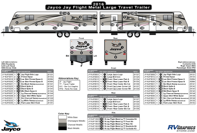 Jayco - Jay Flight - 2016 Jay Flight LgTT-Large Travel Trailer Metal