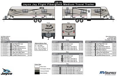 Jayco - Jay Flight - 2016 Jay Flight MedTT-Medium Travel Trailer Fiberglass