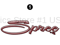 Spree - 2014 Spree TT-Travel Trailer White Sidewalls - Spree Logo