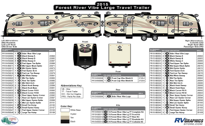 Forest River - Vibe - 2015 Vibe Large Travel Trailer