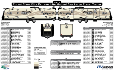 Forest River - Vibe - 2015 Vibe Extreme Lite Molded Cap TT