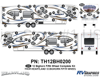 Bighorn - 2012 to 2013 Bighorn FW-Fifth Wheel - 2012 Bighorn Fifth Wheel Complete Graphics Set