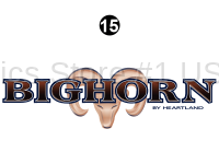 Bighorn - 2011 Bighorn FW-Fifth Wheel - Rear Bighorn Logo
