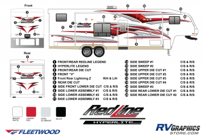 Fleetwood RV - Redline - 2009 Redline Fifth Wheel-Red Version