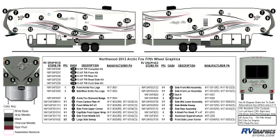 Northwood - Arctic Fox - 2013 Arctic Fox FW-Fifth Wheel