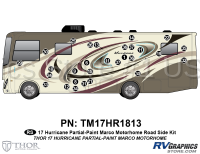29 Piece 2017 Hurricane MH Marco Roadside Graphics Kit