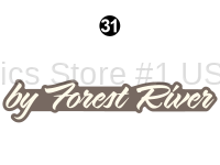 Front By Forest River Decal