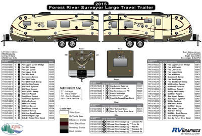Forest River - Surveyor - 2015 Surveyor Lg TT-Large Travel Trailer