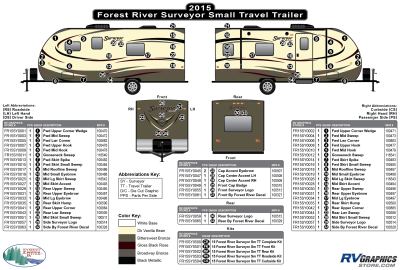 Forest River - Surveyor - 2015 Surveyor Sm TT-Small Travel Trailer