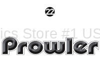 Prowler - 2015 Prowler Lynx TT-Travel Trailer - Front Cap Prowler Logo