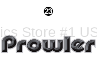 Prowler - 2015 Prowler TT-Travel Trailer - Side Prowler Logo