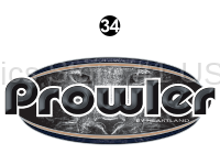 Prowler - 2016 Prowler Lynx TT-Travel Trailer - Front Cap Prowler Badge