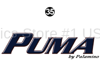 Puma - 2013 Puma Sm TT-Small Travel Trailer - Front Cap Puma Logo