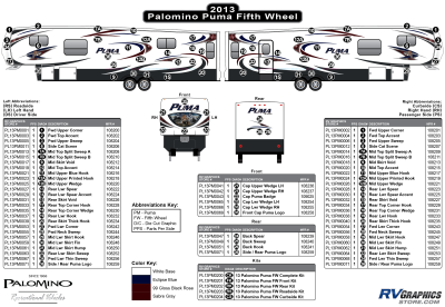 Palomino - Puma - 2013 Puma FW-Fifth Wheel