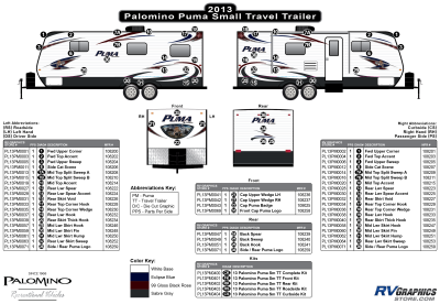 Palomino - Puma - 2013 Puma Sm TT-Small Travel Trailer