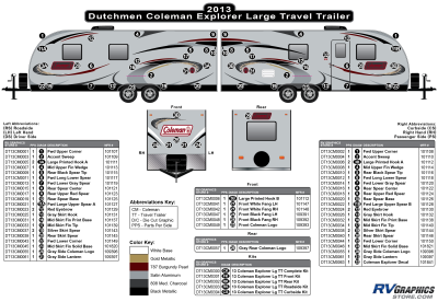 Dutchmen - Coleman - 2013-2014 Coleman Explorer Large Travel Trailer