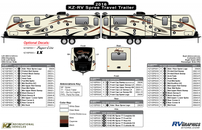 KZ RV - Spree - 2016 Spree TT-Travel Trailer