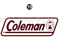 Coleman - 2015 Coleman Sm TT-Small Travel Trailer - Large Coleman Logo