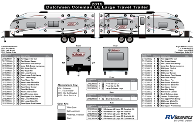 Dutchmen - Coleman - 2015 Coleman Lg TT-Large Travel Trailer
