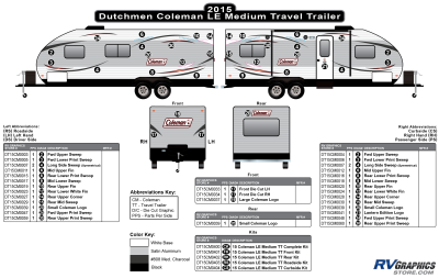Dutchmen - Coleman - 2015 Coleman Med TT-Medium Travel Trailer