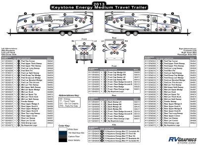 Keystone RV - Energy - 2013 Energy Med TT-Medium Travel Trailer