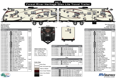 Forest River - Heritage Glen - 2017 Heritage Glen TT-Travel Trailer