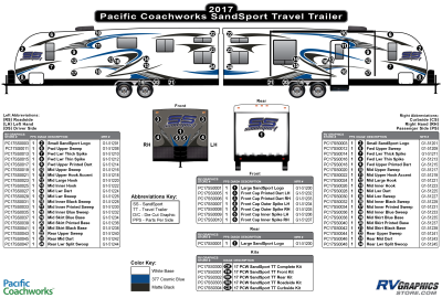 Pacific Coachworks - Sand Sport - 2017 Sand Sport TT-Travel Trailer