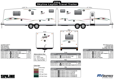 Skyline RV - Layton - 2004 Layton TT-Travel Trailer