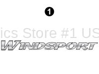 Windsport - 2013 Windsport MH-Motorhome-Sand Dollar - Domed Windsport Logo