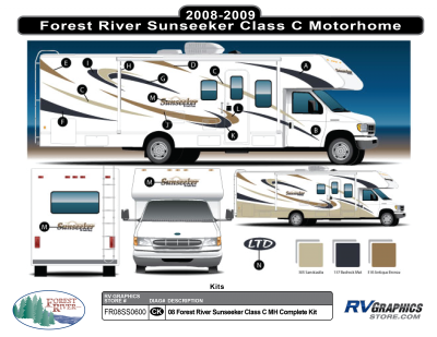 Forest River - Sunseeker - 2008-2009 Sunseeker Class C MH