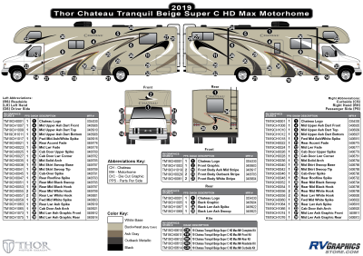 Thor Motorcoach - Chateau - 2019 Chateau MH-Motorhome HDMax Beige