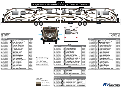 Keystone RV - Premier - 2013-2014 Premier Large Travel Trailer