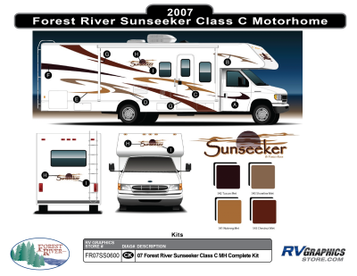 Forest River - Sunseeker - 2007 Sunseeker Class C MH