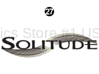 Solitude - 2017 Solitude FW-Fifth Wheel with Front Window - Side Solitude Logo