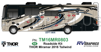 37 Piece 2016 Miramar Tailwind HD Max Roadside Graphics Kit