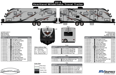 Heartland - Wilderness - 2018 Wilderness TT-Travel Trailer