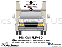 Leprechaun - 2016-2017 Leprechaun MH-Motorhome White Cab - 2 piece 2016 (Late) Leprechaun White Cab Front kit