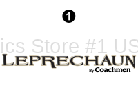 Leprechaun - 2016-2017 Leprechaun MH-Motorhome White Cab - Leprechaun Logo