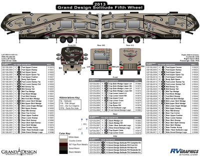 Grand Design - Solitude - 2013-2014 Solitude FW-Fifth Wheel