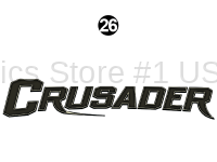 Side / Rear Crusader Logo