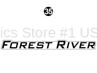 Side-Rear Forest River Logo