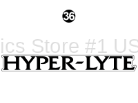 Side-Rear Hyper-Lyte Logo