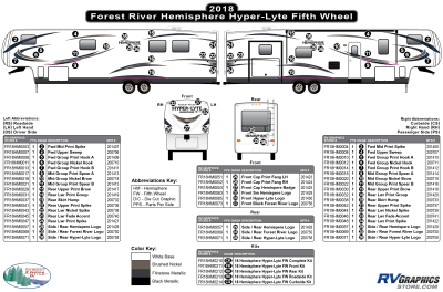 Forest River - Salem Hemisphere - 2018 Salem Hemisphere Hyper-Lyte FW-Fifth Wheel