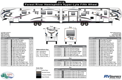 Forest River - Salem Hemisphere - 2018 Salem Hemisphere Hyper-Lyte Fifth Wheel