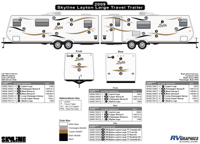 Skyline RV - Layton - 2009 Layton Lg TT-Large Travel Trailer