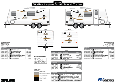 Skyline RV - Layton - 2009 Layton Sm TT-Small Travel Trailer