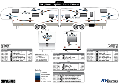 Skyline RV - Layton - 2007 Layton FW-Fifth Wheel