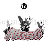 Front Nash Rockguard Logo-Cut to shape