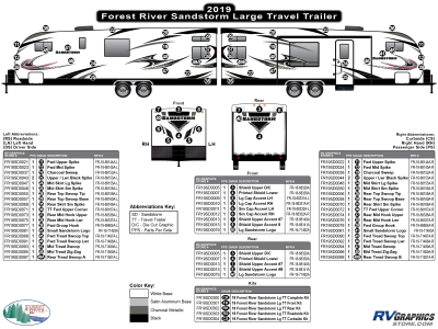 Forest River - Sandstorm - 2019-2020 Sandstorm Lg TT-Large Travel Trailer